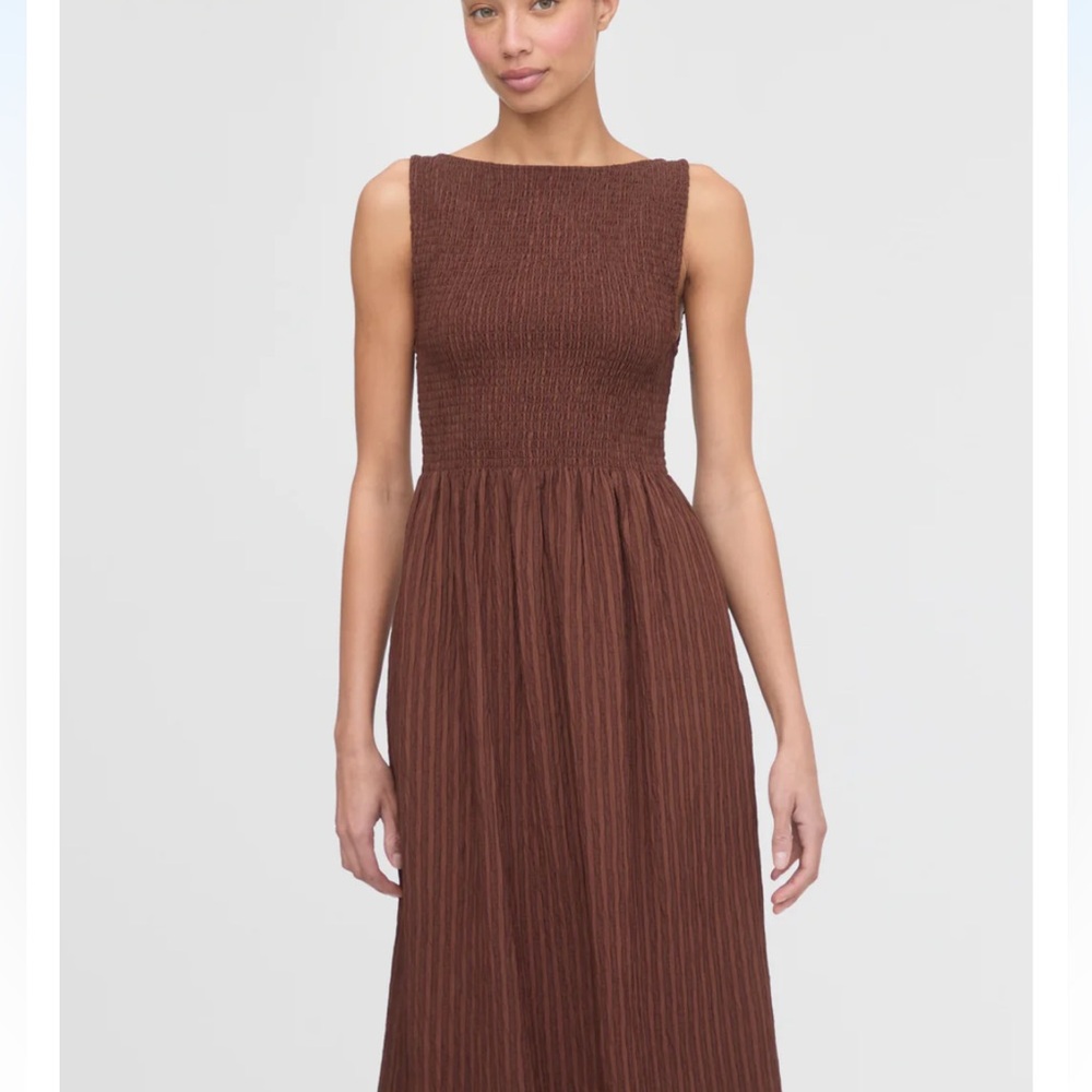 The Cosima Nap Dress Brown - Picture 2 of 5